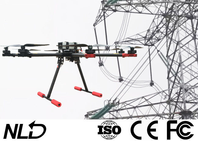 GPS NPA-805H 8 Wing Powerline Drone For Transmission Line Construction